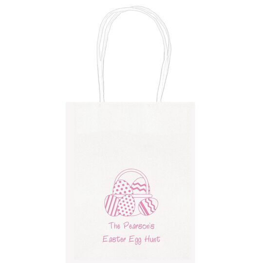 Easter Basket Mini Twisted Handled Bags